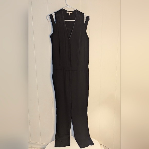 Maje slashed shoulder jumpsuit - Picture 4 of 8